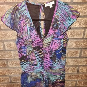 NWT Multicolored jumpsuit size small